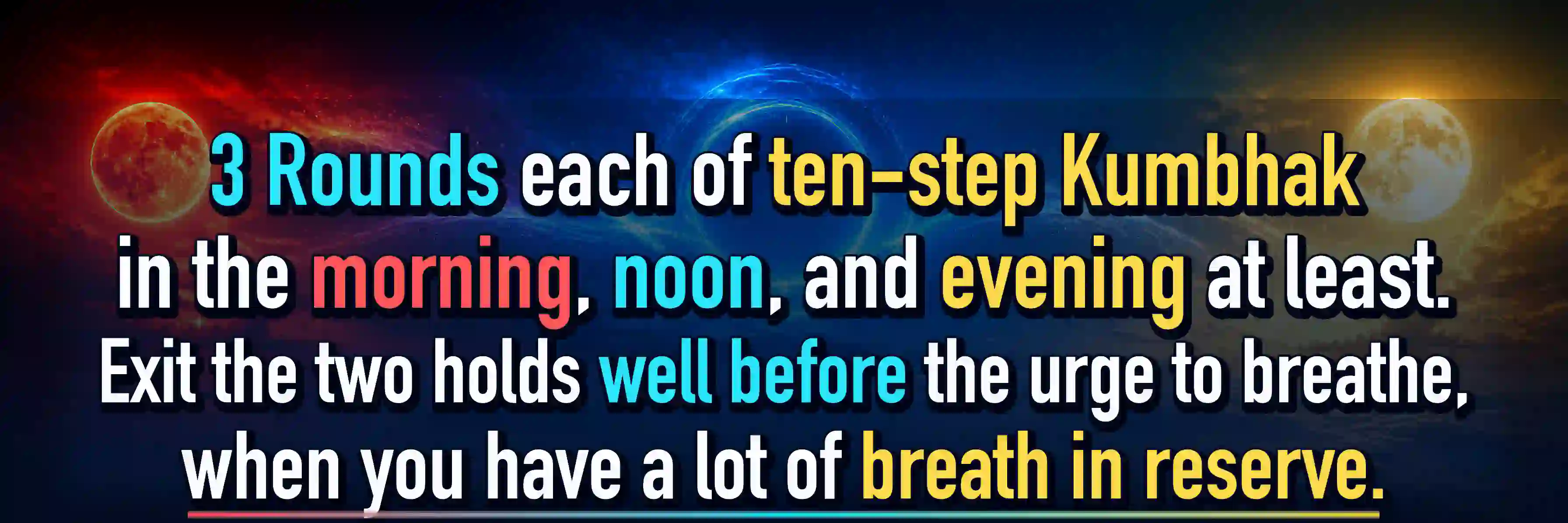 Till when to hold the breath in Kumbhak